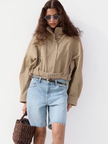 MANGO Loosefit Jeans 'ANNE' i blå