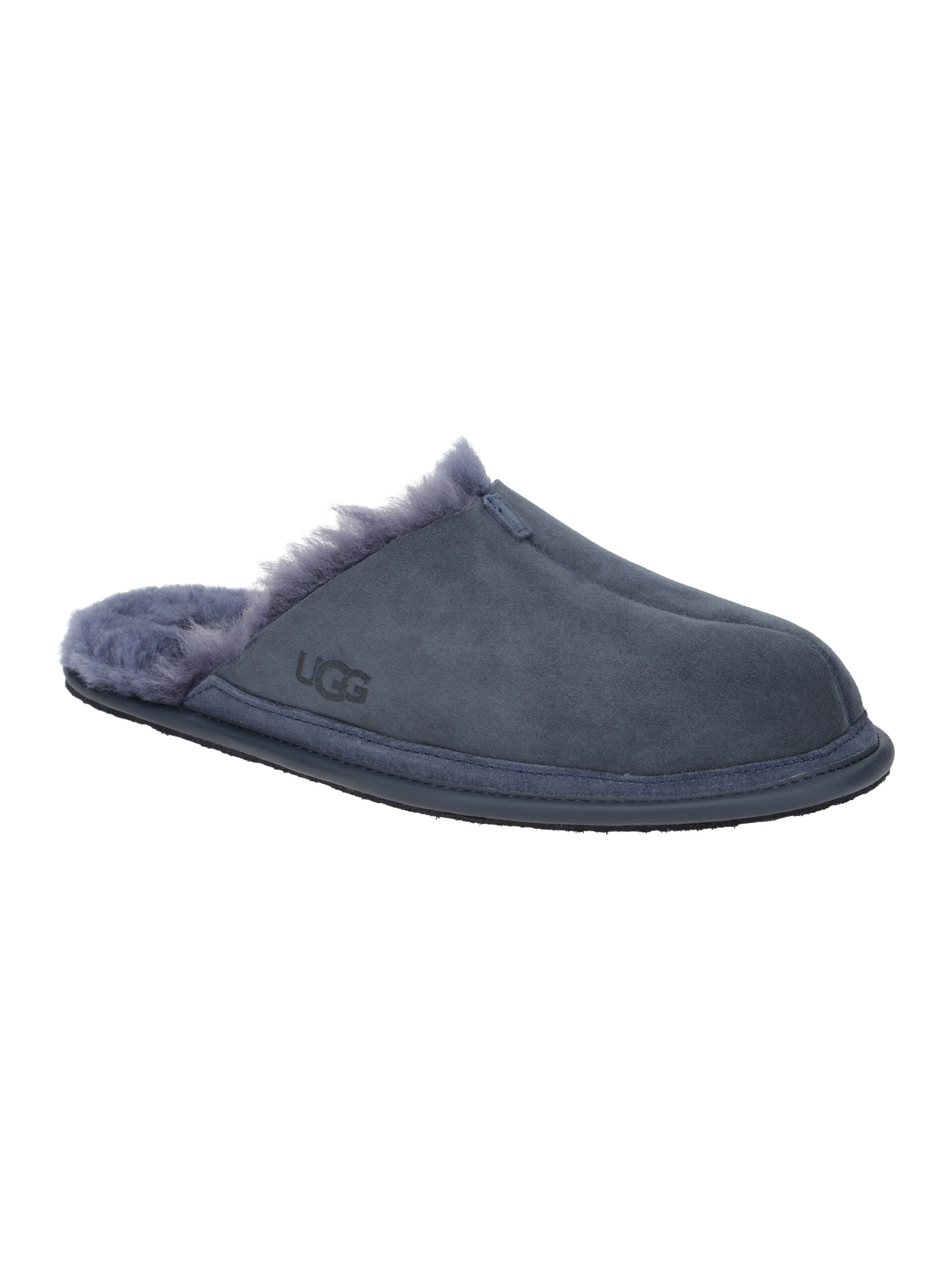 UGG Pantolette 'UGG Hyde Herren Hausschuhe dunkelblau 1123660'‌‌‌‌‌‌‌‌‌‌ in Blau: Vorderseite