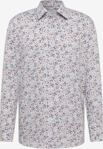 ETERNA Regular Fit Businesshemd in Beige: Vorderseite