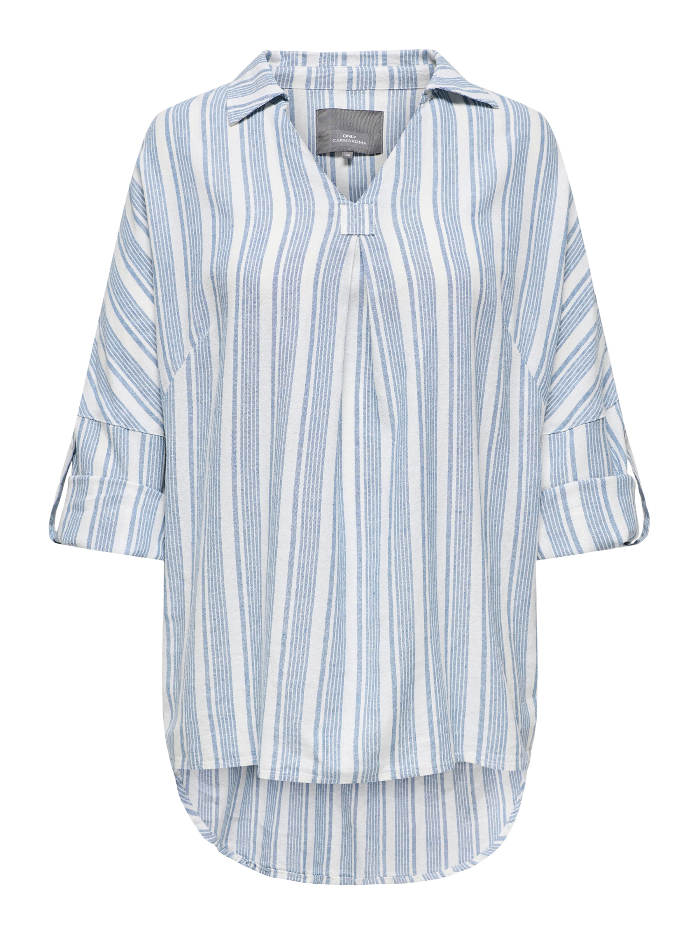 ONLY Carmakoma - Túnica 'CARCARO' en azul: frente
