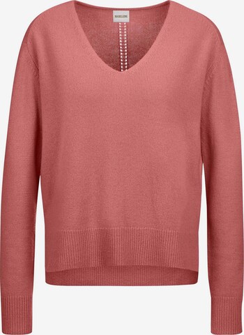 MADELEINE Pullover in Orange: Vorderseite
