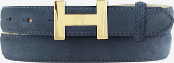 BELTINGER Gürtel 'Horus' in Blau: Vorderseite