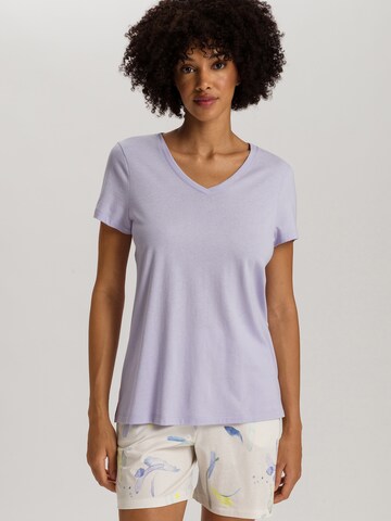 Hanro Shirt 'Sleep & Lounge' in Purple: front