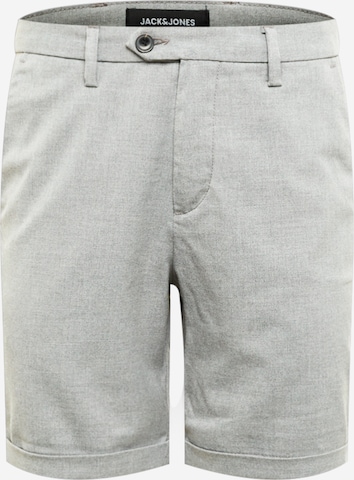 JACK & JONES - Pantalón chino 'Connor' en gris: frente
