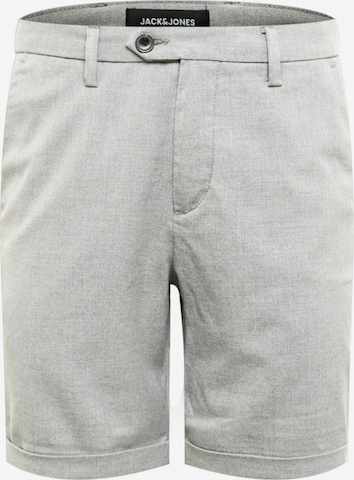 JACK & JONES Chino Pants 'Connor' in Grey: front