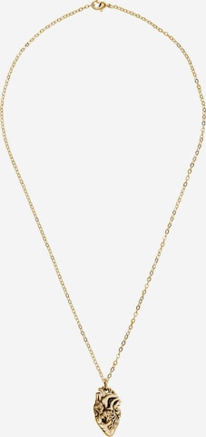 Gemshine Necklace in Gold: front