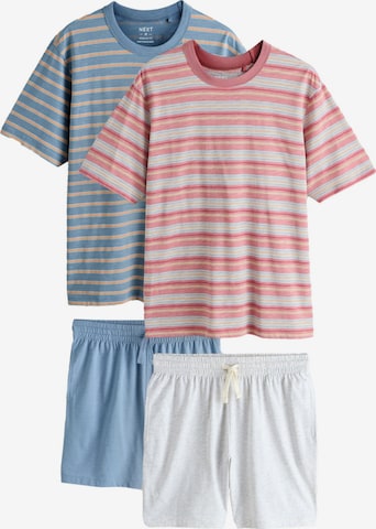 NextKratka pidžama - plava boja: prednji dio