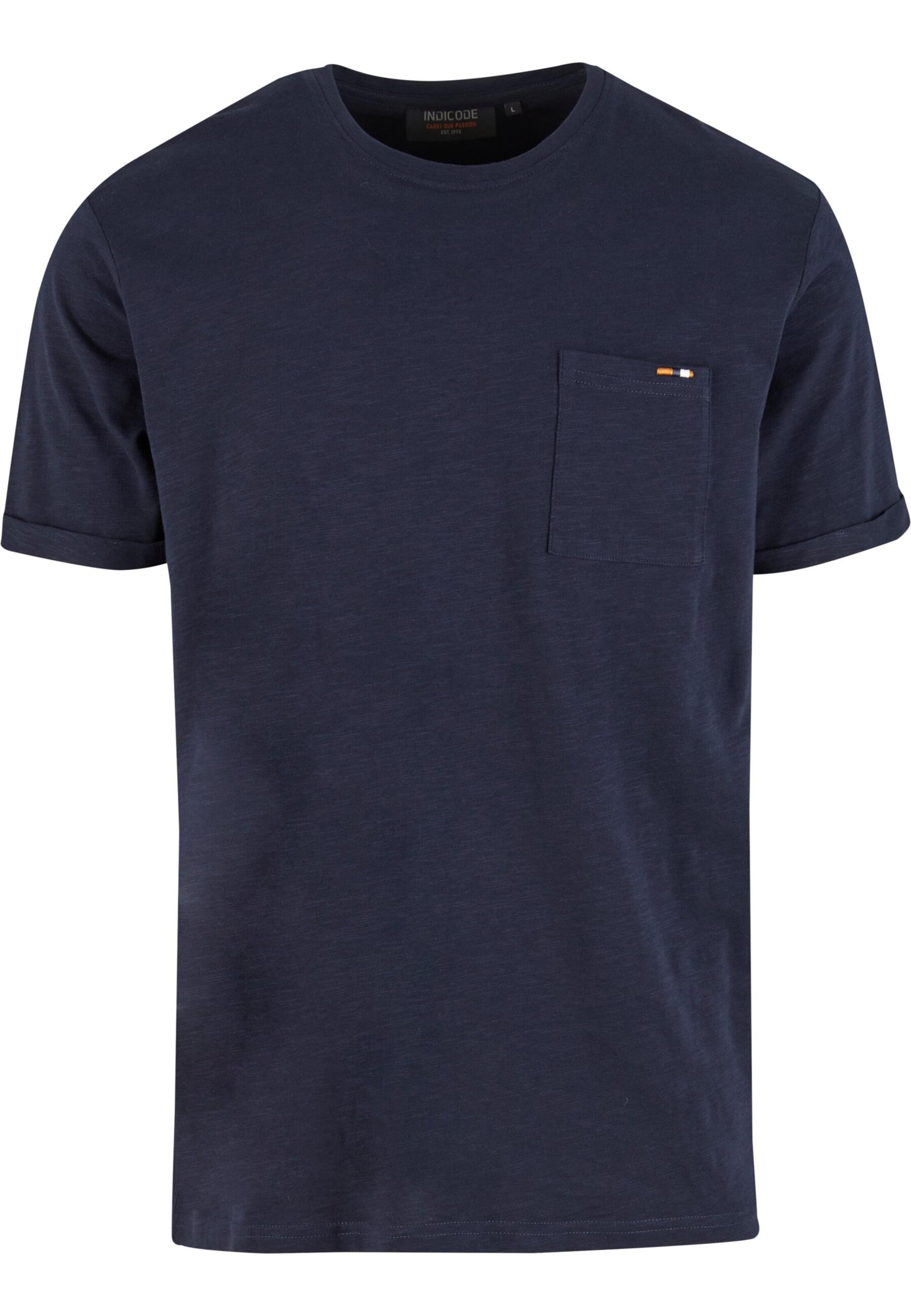 INDICODE JEANS - Camisa 'Andorra' em azul: frente