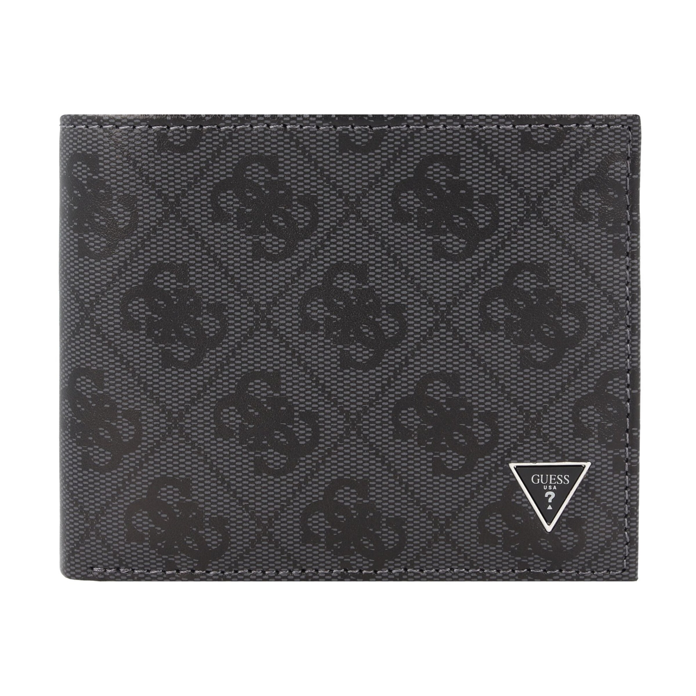 juoda GUESS Piniginė 'MADRID BLLFLD W COIN POCKET'