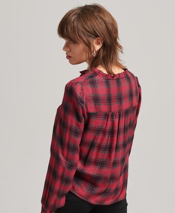 Superdry Blouse in Red