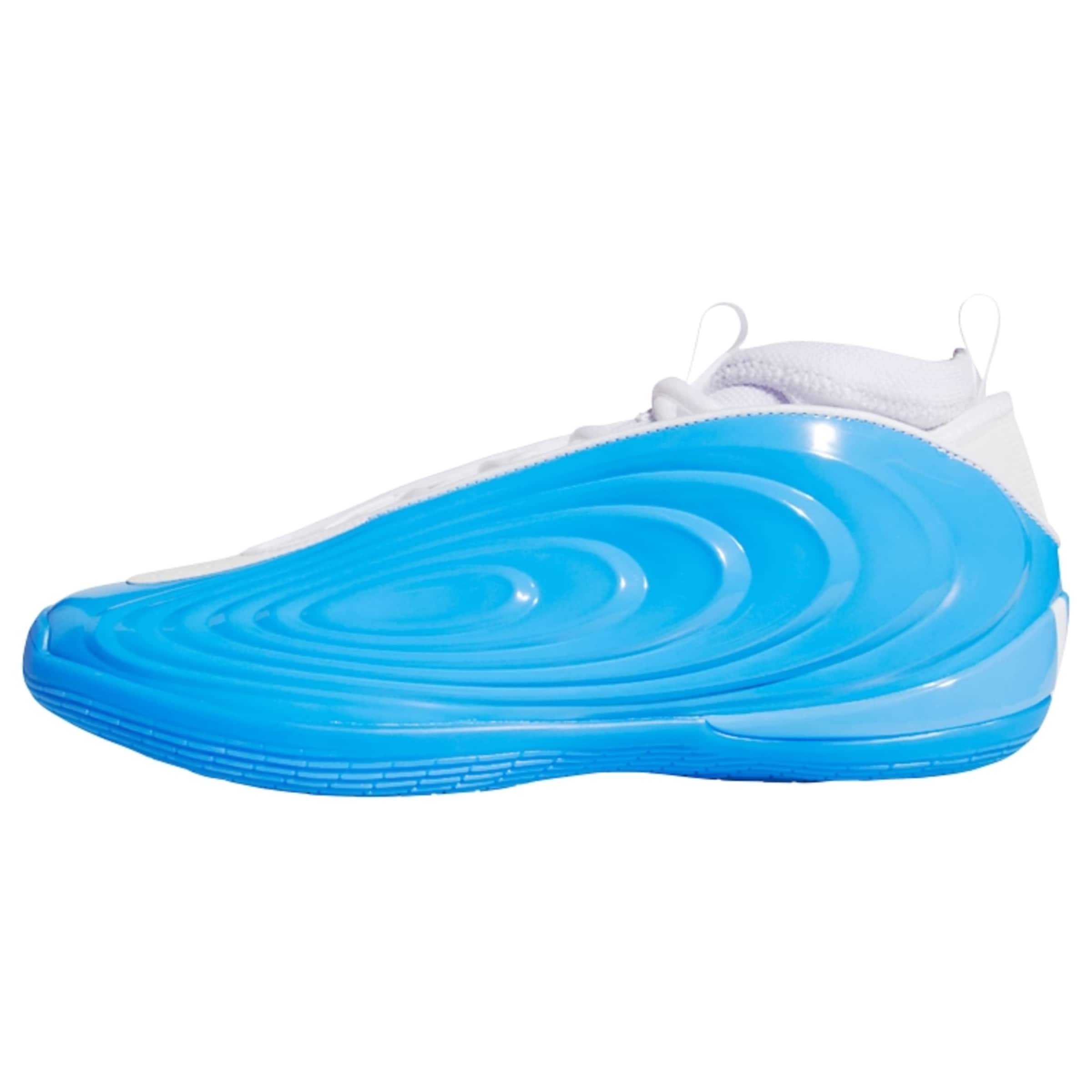 ADIDAS PERFORMANCE Sportschoen 'Harden Volume 10' in de kleur Aqua / Wit, Productweergave