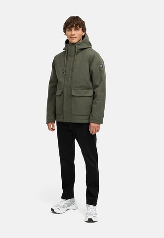 Ragwear Winterjas 'Mr Them Felt Youmodo' in Groen
