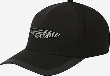 Casquette 'AMR RACING' Hackett London en noir : devant