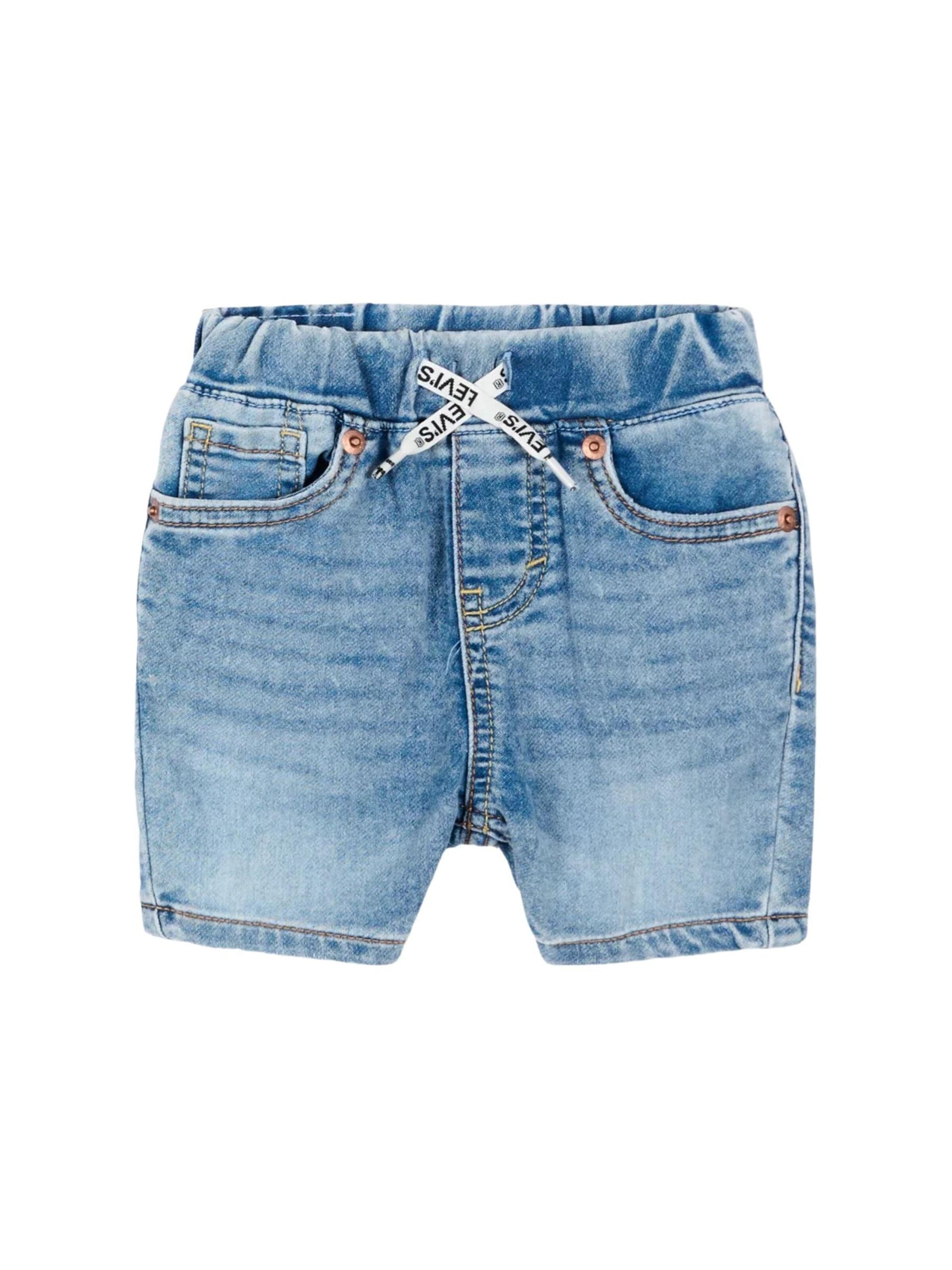 Levi's Kids Skinny Jeansy w kolorze niebieski: przód