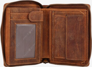GREENBURRY Wallet 'Sternzeichen' in Brown