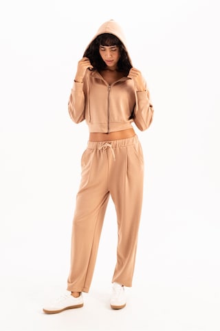 Justever Loosefit Sporthose in Orange