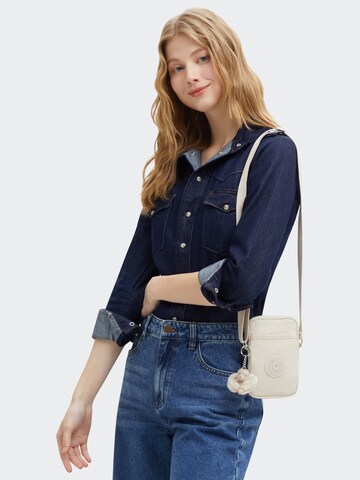 KIPLING - Bolso de hombro 'Tally' en blanco