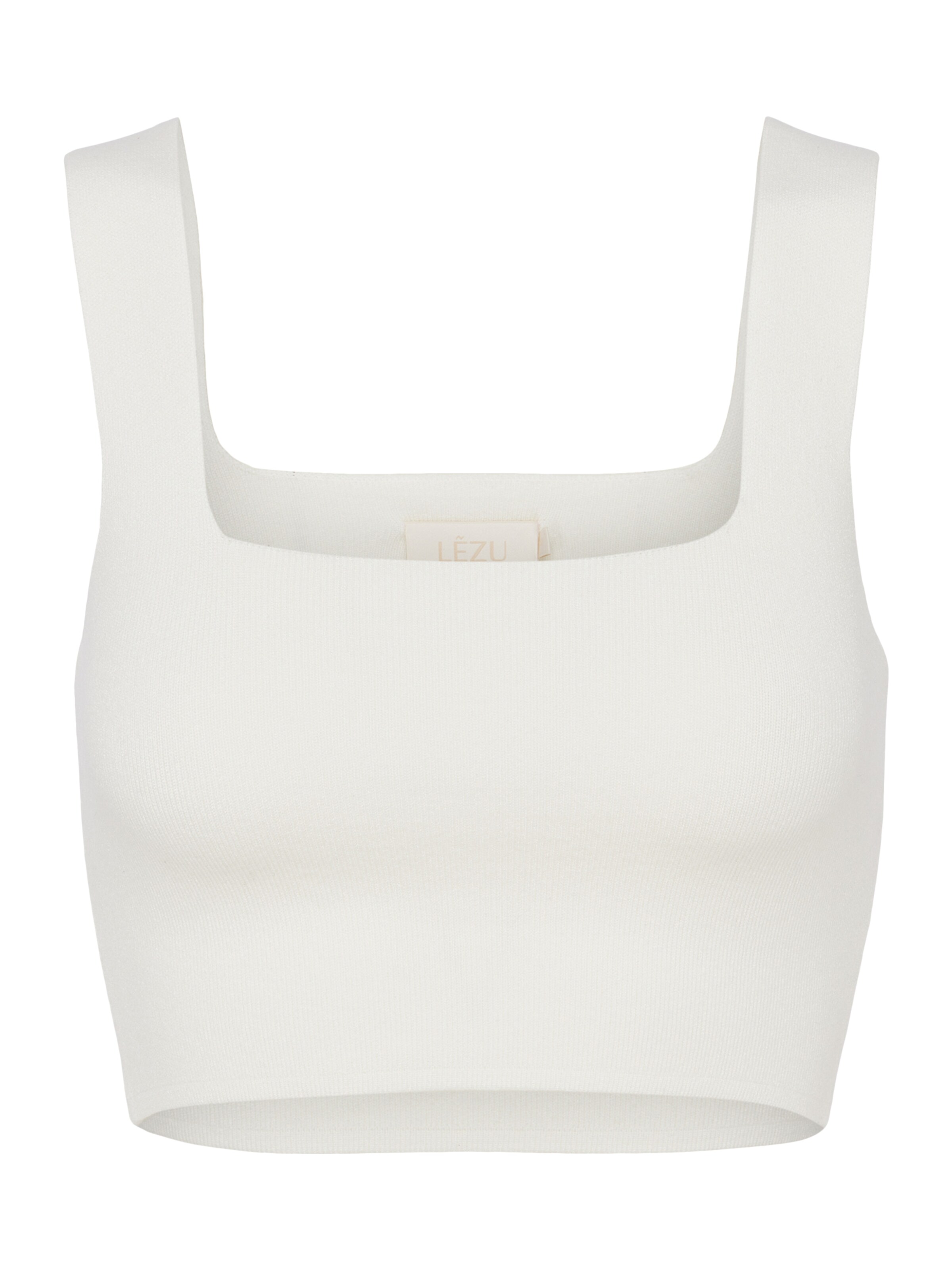 Lezu Топ 'Lotta' в Белый: спереди
