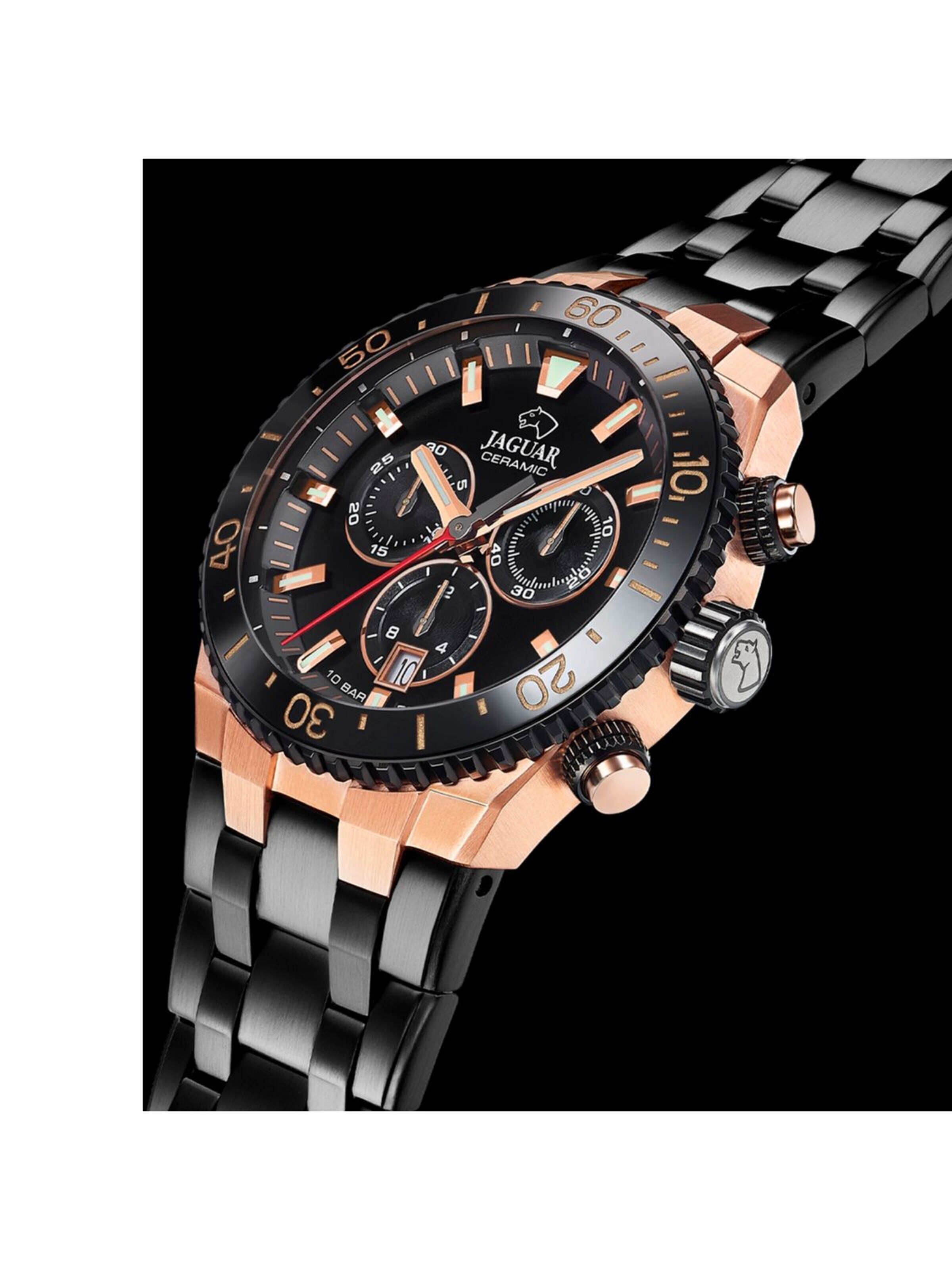 Jaguar Analoog horloge in Zwart