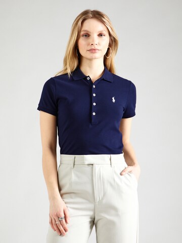 Polo Ralph Lauren T-shirt 'JULIE' i blå: framsida