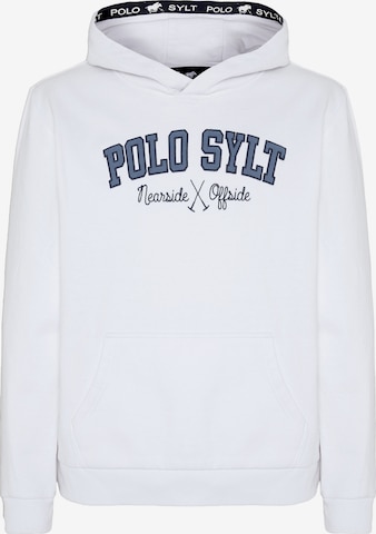 Polo Sylt Sweatshirt in Weiß: Vorderseite