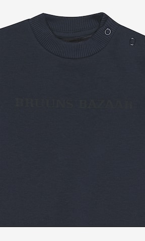Bluză de molton 'Liam Elias' de la Bruuns Bazaar Kids pe albastru