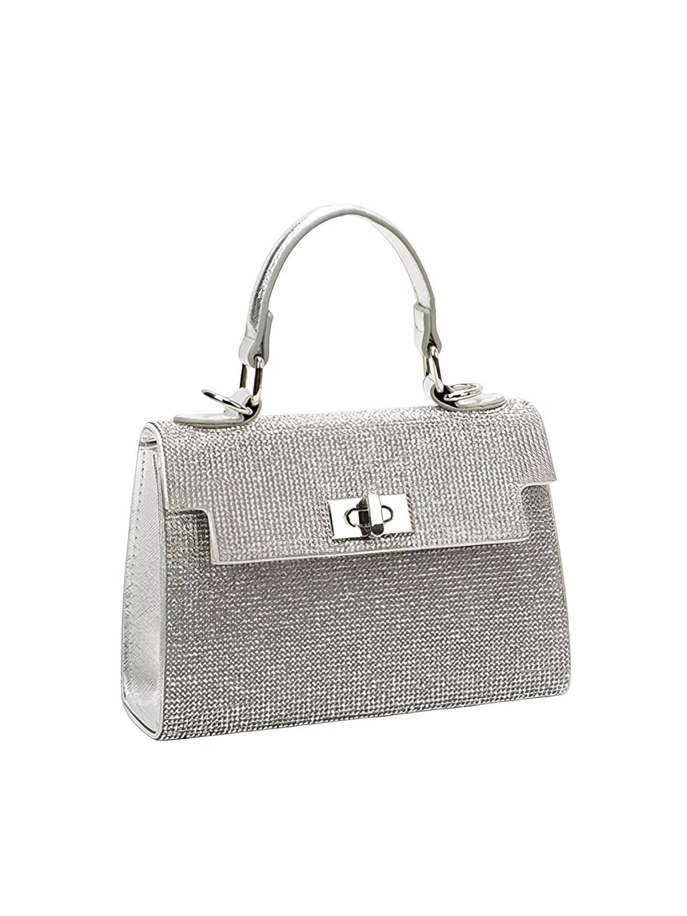Tomshop24-7 Handbag 'Argenta' in Silver