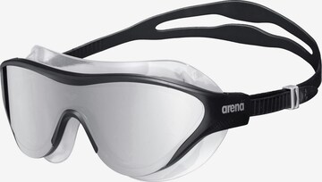 ARENA - Óculos 'THE ONE MASK MIRROR' em preto: frente