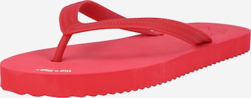 Tongs FLIP*FLOP en rouge : devant