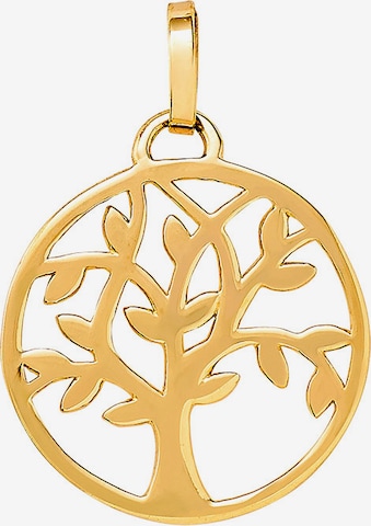 XENOX Pendant in Gold: front