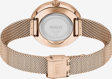 HUGO Red Analog klocka i guld