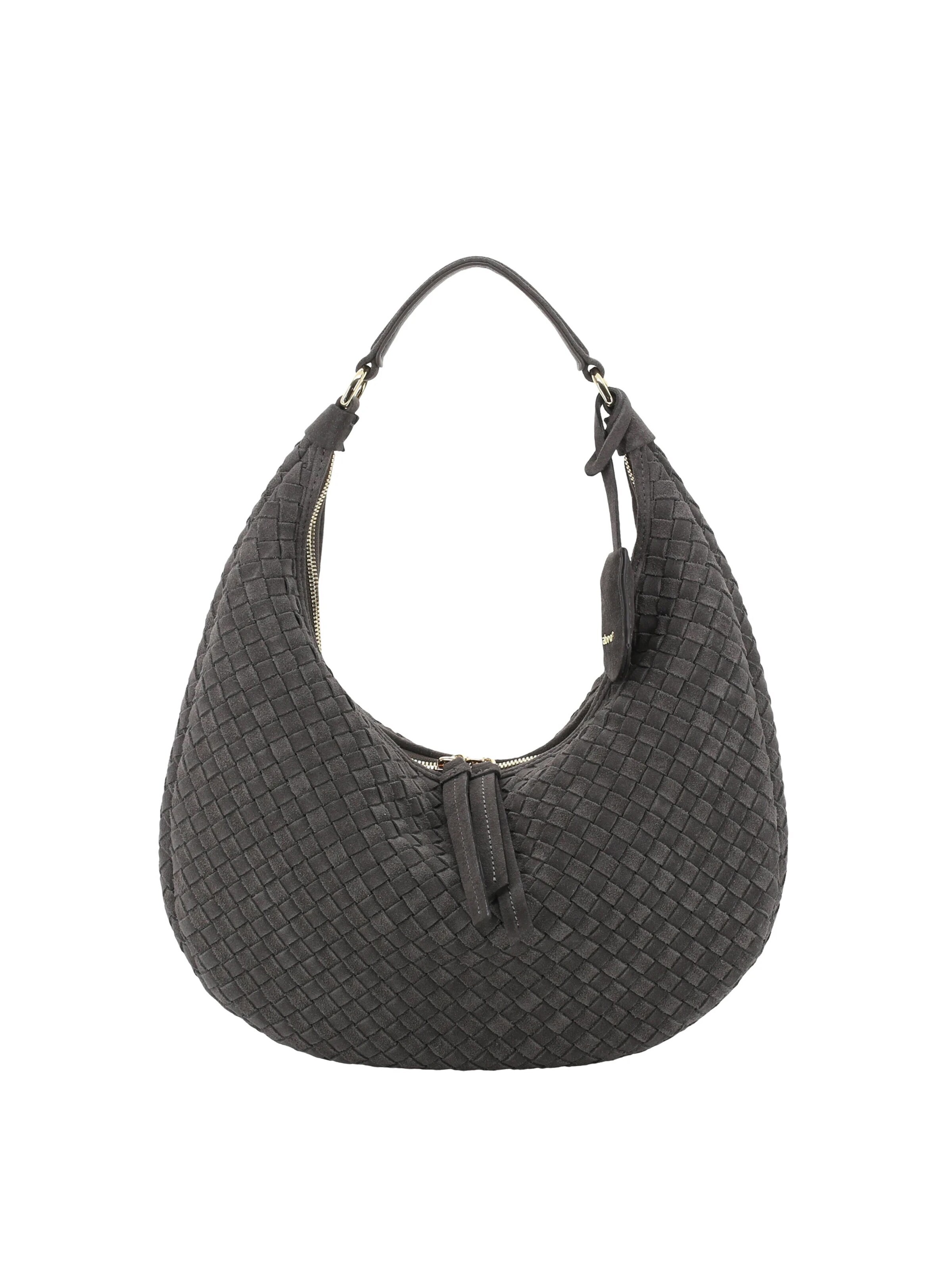 ABRO Shoulder Bag 'NAN' in Grey: front