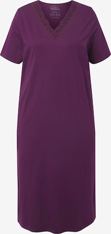 Ulla Popken Nightgown in Purple: front