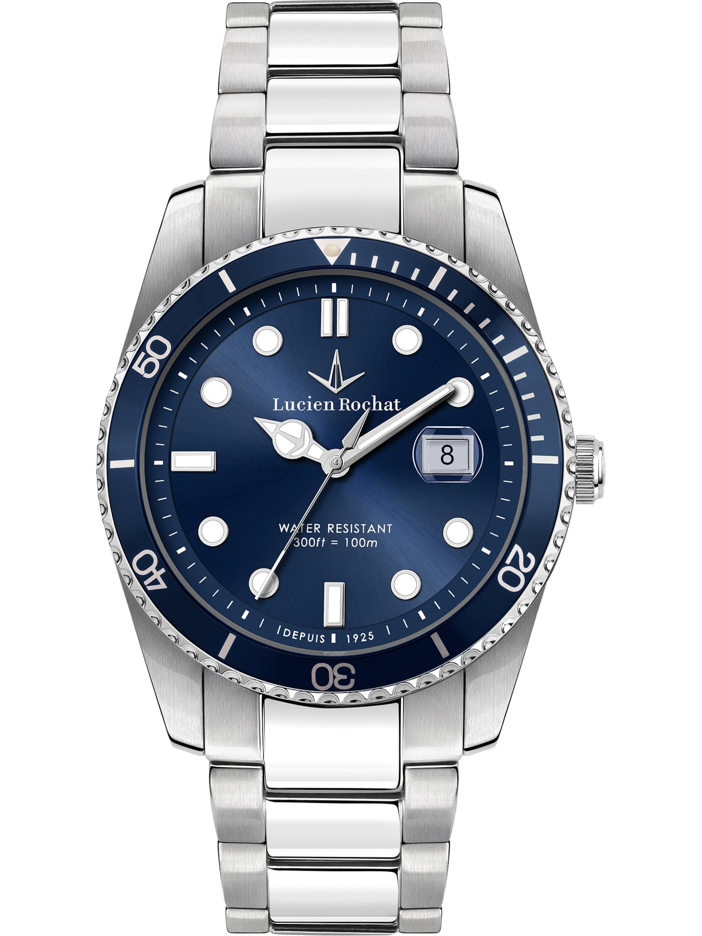 Lucien Rochat Analog Watch in Blue: front