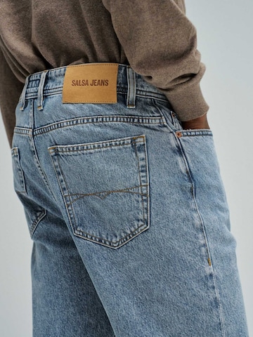 Salsa Jeans Slimfit Chino in Blauw