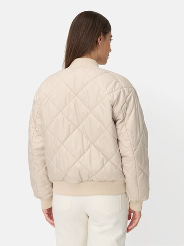 CAMEL ACTIVE Oversize Bomberjacke mit Diamantsteppung in Beige