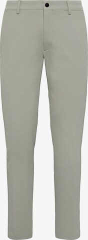 Coupe slim Pantalon chino Boggi Milano en gris : devant