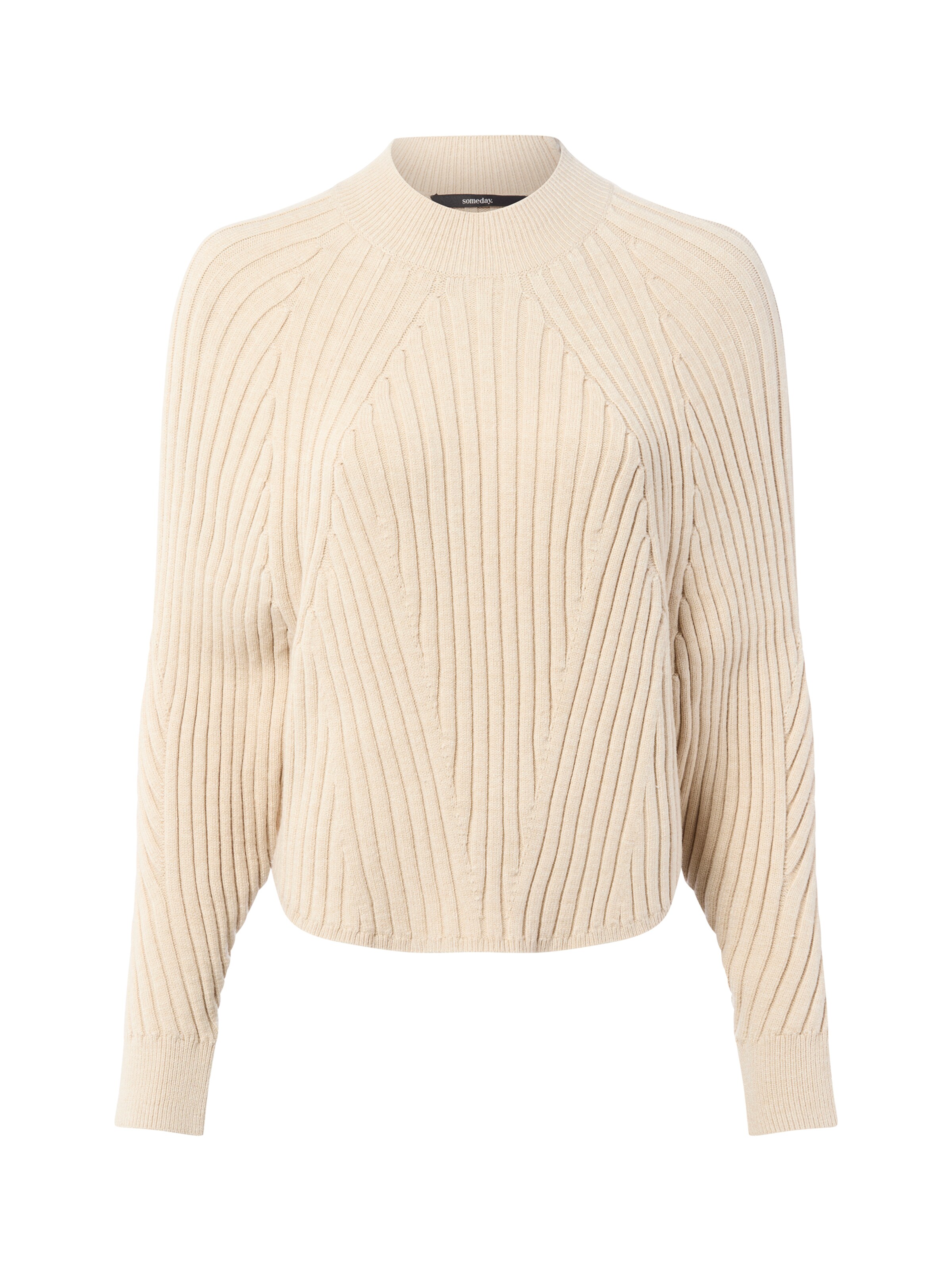 Someday Pullover 'Touann' in Beige: Vorderseite