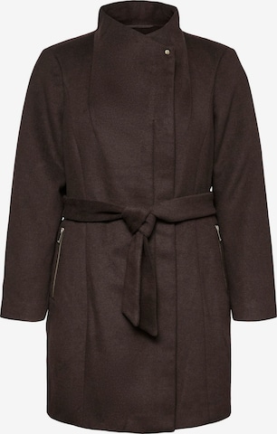 Cappotto di mezza stagione 'VMCTwodope' di Vero Moda Curve in marrone: frontale