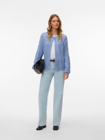 VERO MODA Strickjacke 'VMShell' in Blau