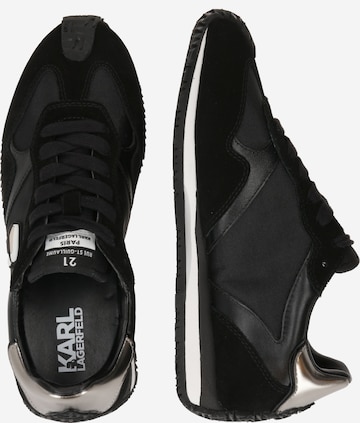 melns Karl Lagerfeld Zemie brīvā laika apavi