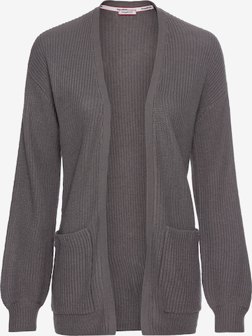 KangaROOS Knit Cardigan in Grey: front