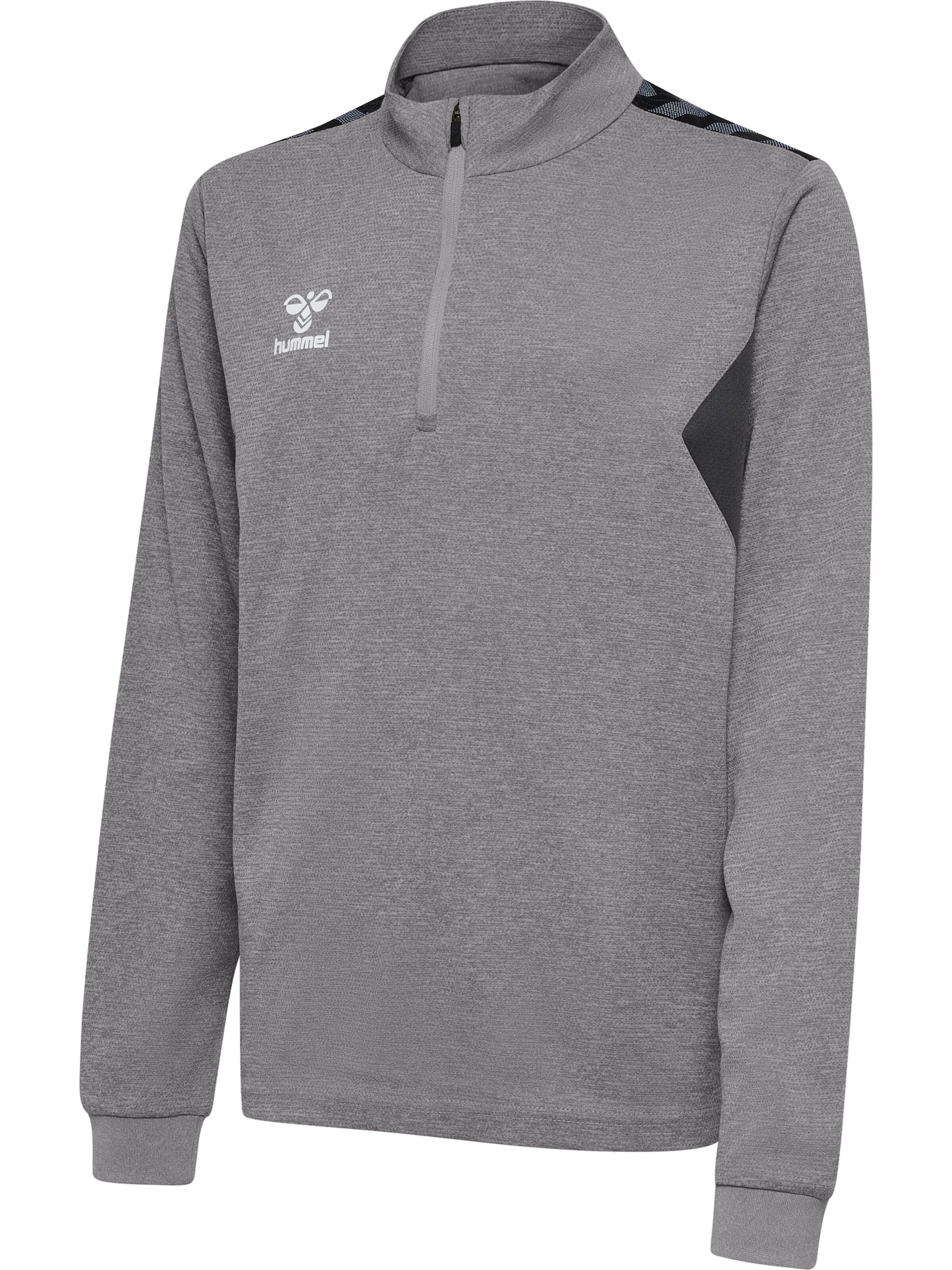 Hummel Athletic Sweatshirt in Grey: front