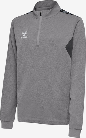 Sweat de sport Hummel en gris : devant