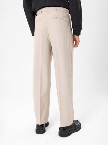 Antioch - Loosefit Pantalón plisado en beige