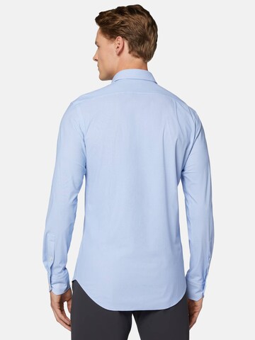 Coupe regular Chemise Boggi Milano en bleu