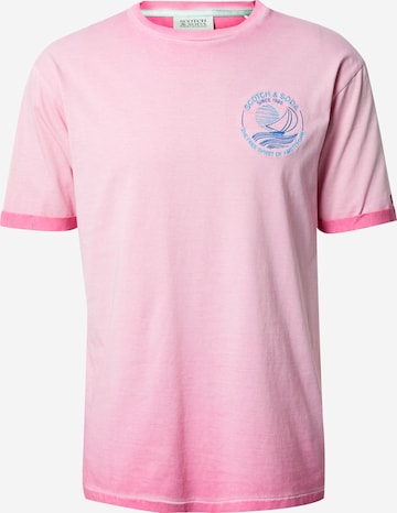 SCOTCH & SODA Póló - rózsaszín: elől