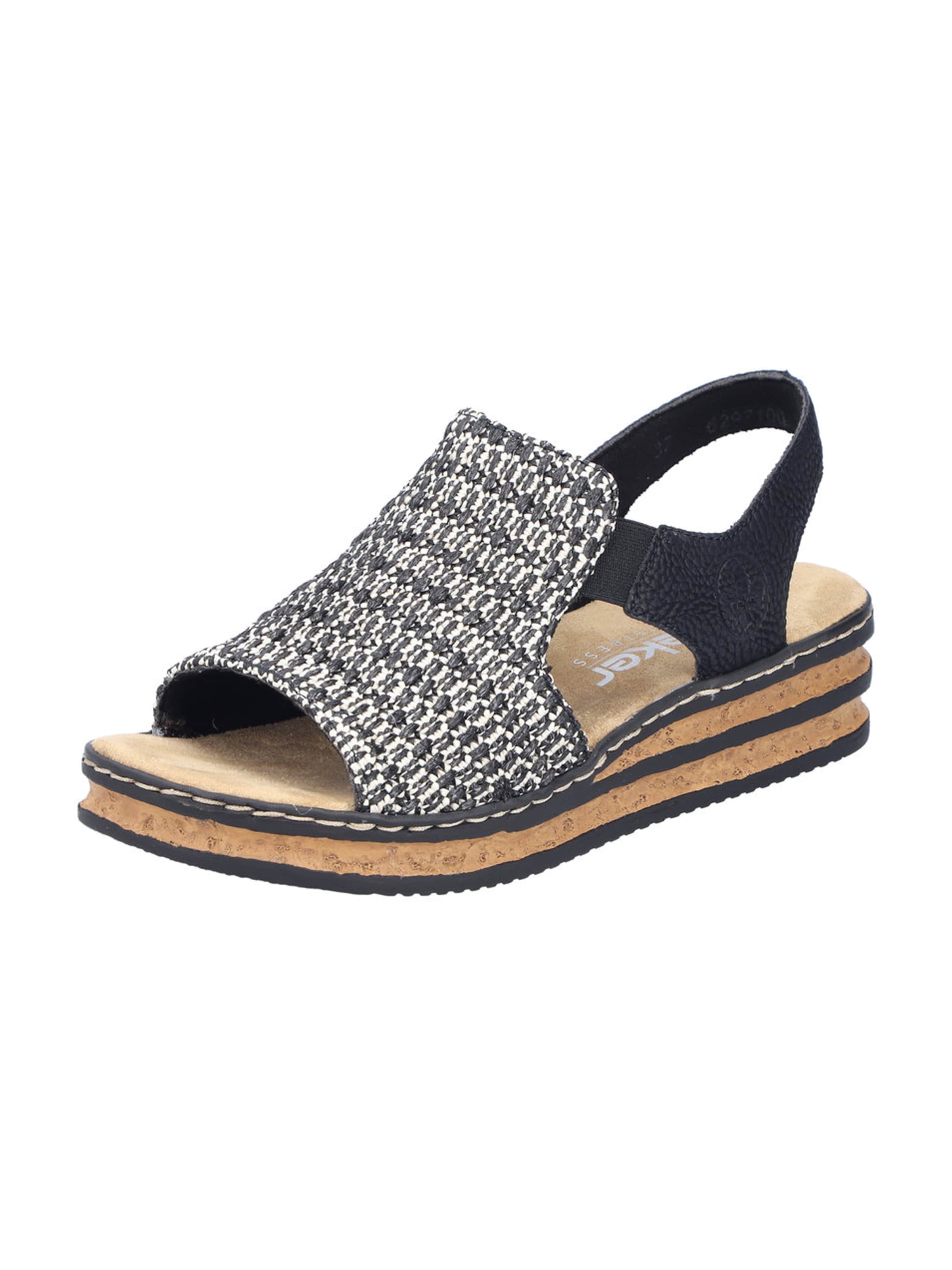 Rieker Sandaalit värissä musta: etupuoli