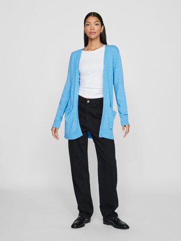 VILA Gebreid vest 'Ril' in Blauw