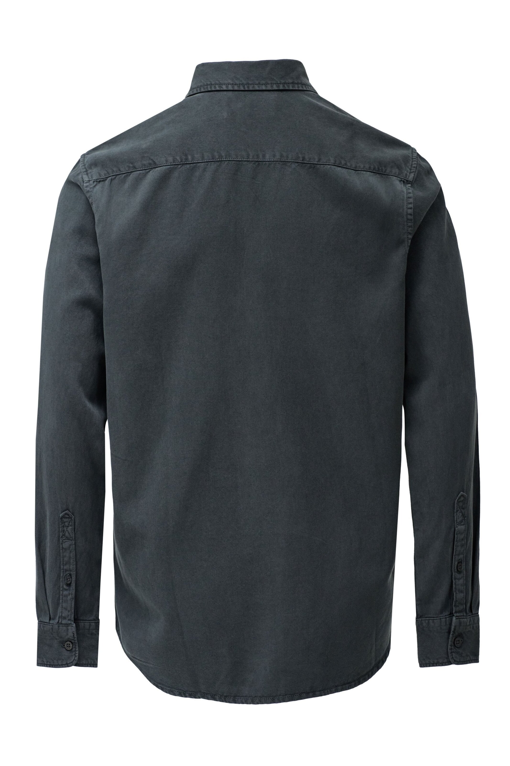 Salsa Jeans Regular Fit Hemd in Grau